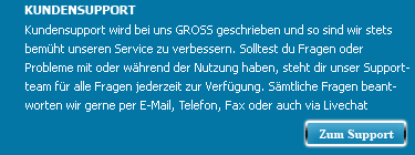 Kundensupport